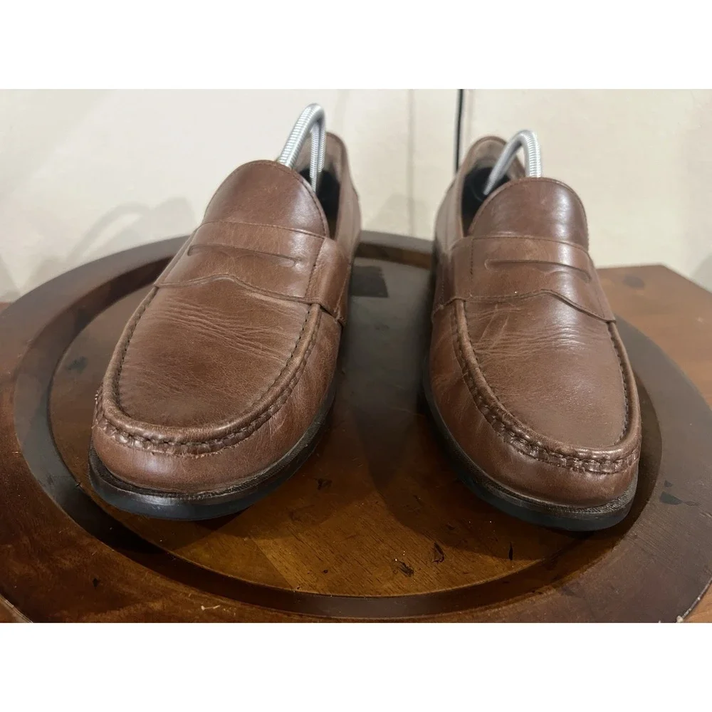 Cole‎ Haan Mens Pinch Maine Hand Sewn Leather Penny Loafers Mens 11.5 M Slip On